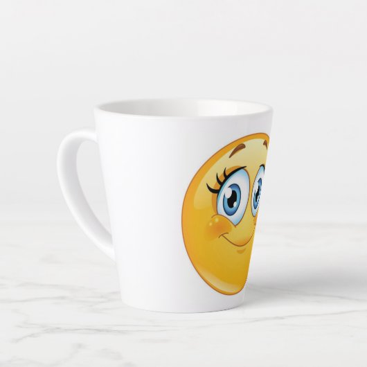 Emoji-Tasse | Emoji-Tasse und Tasse (Linke Ecke)