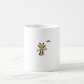 Emoji-Tiergiraffe Daumen hoch Kaffeetasse (Mittel)