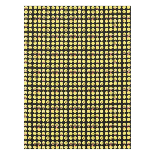 Emoji Tischdecke (Vorderseite)