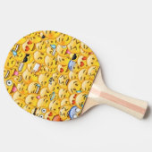 Emoji Tischtennis Schläger (Seitenansicht)
