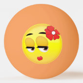 Emoji Tischtennisball (Rückseite)