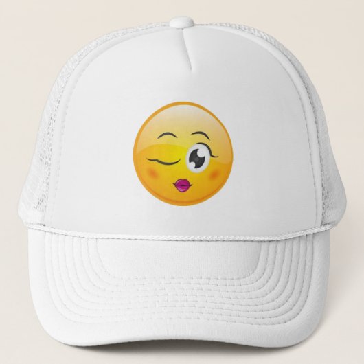 emoji truckerkappe (Vorderseite)