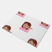 Emoji Türmatte (Schrägansicht)