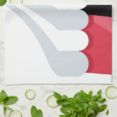 Emoji Twitter - Circus Tent Geschirrtuch (Gefaltet)