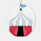 Emoji Twitter - Circus Tent Keramikornament (Links)