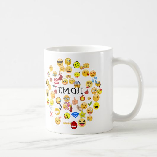 emoji Überlastung Kaffeetasse (Rechts)