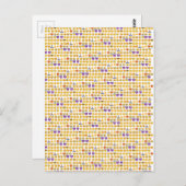 Emoji-Überlastung Postkarte (Vorne/Hinten)