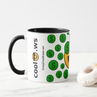 Emoji-Verrücktheit-Tasse