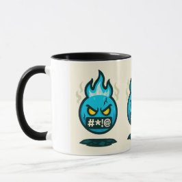 Emoji-Verrücktheit-Tasse Tasse