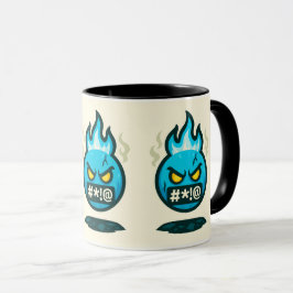 Emoji-Verrücktheit-Tasse Tasse