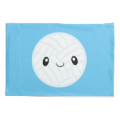 Emoji Volleyabll Kissenbezug (Rückseite)
