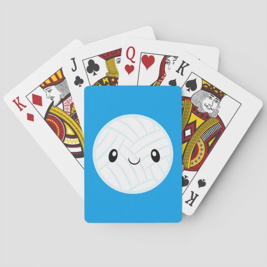Emoji Volleyabt Spielkarten (Rückseite)