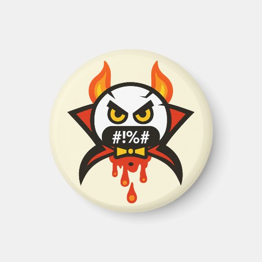 Emoji-Wahnsinn Magnet (Vorne)