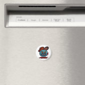 Emoji-Wahnsinn Magnet (In Situ (Geschirrspüler))