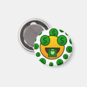 Emoji-Wahnsinn Magnet (Vorderseite/Rückseite)