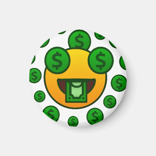Emoji-Wahnsinn Magnet (Vorne)