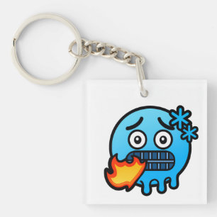 Emoji Wahnsinn Schlüsselanhänger