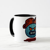 Emoji Wahnsinn Tasse (Vorderseite Links)
