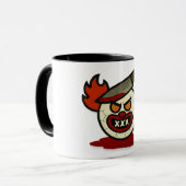 Emoji Wahnsinn Tasse (Vorderseite Links)