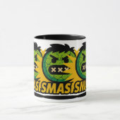 Emoji-Wahnsinn-Tasse Tasse (Zentrum)
