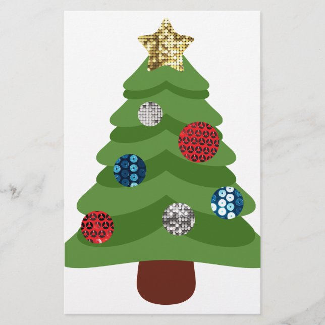 Emoji-Weihnachtsbaum (Vorderseite)