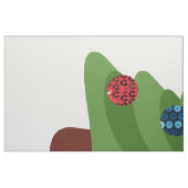 Emoji-Weihnachtsbaum Stoff (Fat Quarter (45,7 x 55,9 cm))