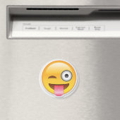 Emoji wink magnet (In Situ (Geschirrspüler))