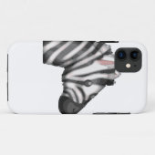 Emoji Zebra Case-Mate iPhone Hülle (Rückseite (Horizontal))