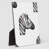 Emoji Zebra Fotoplatte (Seite)