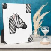Emoji Zebra Fotoplatte (Seite)