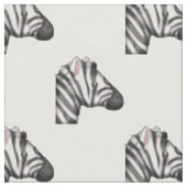 Emoji Zebra Stoff (Nahaufnahme)