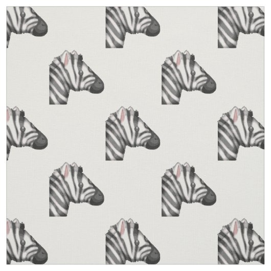 Emoji Zebra Stoff (Muster)