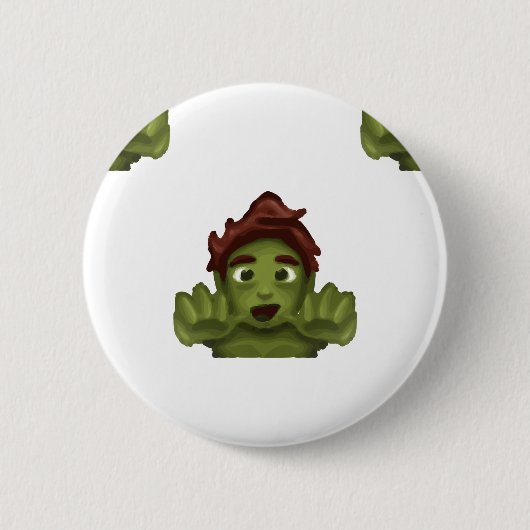Emoji Zombie Button (Vorderseite)