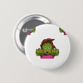 Emoji Zombie Button (Vorne & Hinten)