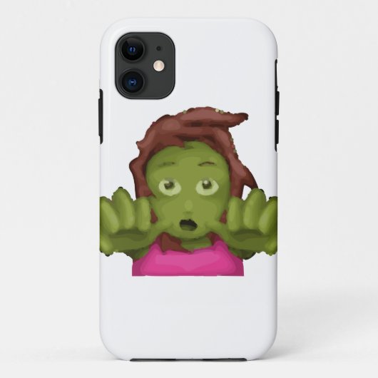 Emoji Zombie Case-Mate iPhone Hülle (Rückseite)