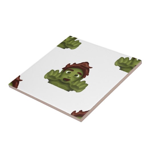 Emoji Zombie Fliese (Seite)