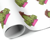 Emoji Zombie Geschenkpapier (Rolleneckpunkt)