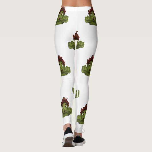 Emoji Zombie Leggings (Rückseite)
