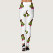 Emoji Zombie Leggings (Rückseite)