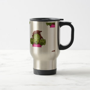 Emoji Zombie Reisebecher