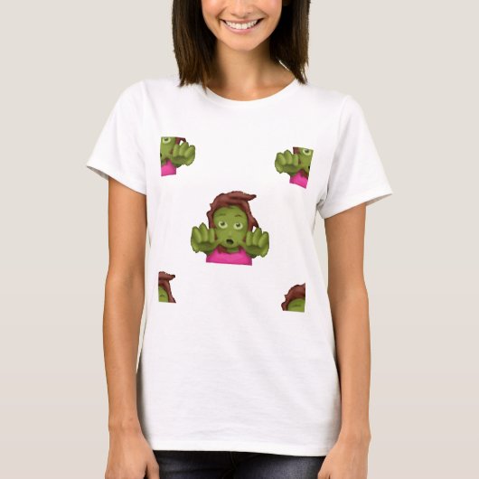 Emoji Zombie T-Shirt (Vorderseite)
