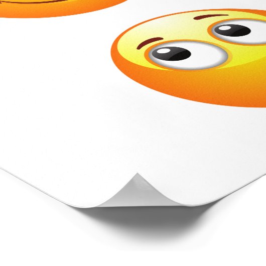 Emojis Art Poster (Ecke)