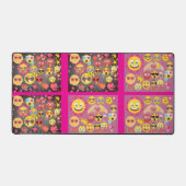 EMOJIS COOLISH PINKISH SCHREIBTISCHUNTERLAGE (Vorderseite)