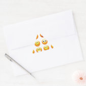 emojis dreieckiger aufkleber (Umschlag)