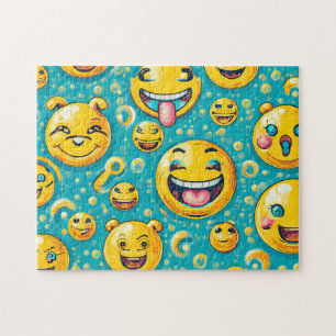 Emojis Easy Brain Art Puzzles Foto Puzzles Intern
