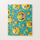 Emojis Easy Brain Art Puzzles Foto Puzzles Intern (Vertikal)
