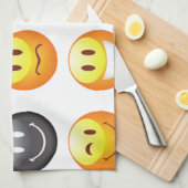 emojis handtuch (Viertel Falte)