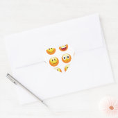emojis Herz-Aufkleber (Umschlag)