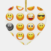emojis keramik ornament (Vorne)