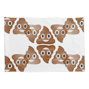 Emojis-Kissenkoffer gekackt Kissenbezug